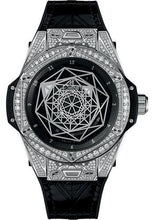 Load image into Gallery viewer, Hublot Big Bang Sang Bleu Steel Pave Watch-465.SS.1117.VR.1704.MXM18 - Luxury Time NYC