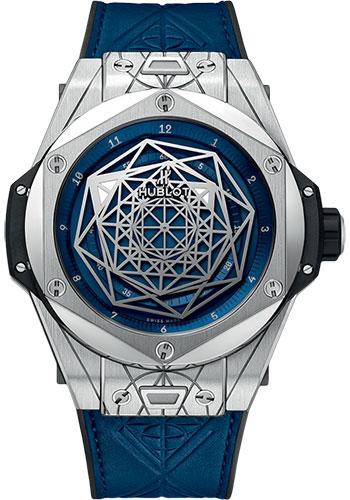 Hublot Big Bang Sang Bleu Titanium Blue Limited Edition of 200 Watch-415.NX.7179.VR.MXM18 - Luxury Time NYC