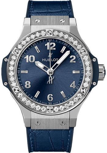 Hublot Big Bang Steel Blue Diamonds-361.SX.7170.LR.1204 - Luxury Time NYC