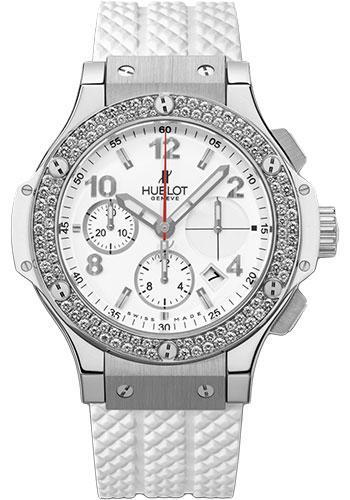 Hublot Big Bang Steel White Diamonds Watch-342.SE.230.RW.114 - Luxury Time NYC