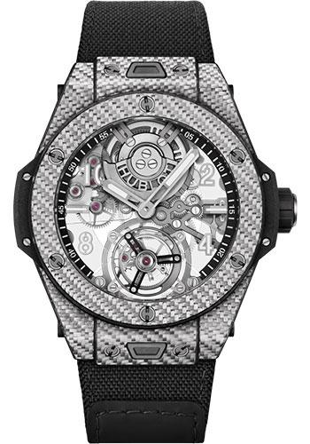 Hublot Big Bang Tourbillon Automatic Carbon Watch - 45 mm - Sapphire Dial-419.YS.0170.NR - Luxury Time NYC