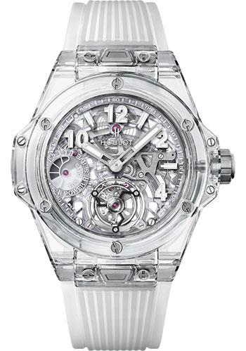 Hublot Big Bang Tourbillon Power Reserve 5 days Sapphire Limited Edition of 99 Watch-405.JX.0120.RT - Luxury Time NYC