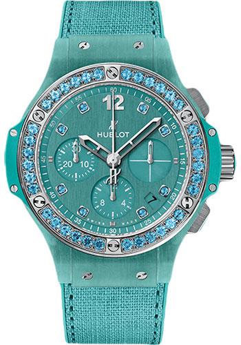 Hublot Big Bang Turquoise Linen Limited Edition of 200 Watch-341.XL.2770.NR.1237 - Luxury Time NYC