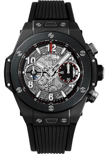 Hublot Big Bang Unico Black Magic 42mm Watch - 42 mm - Black Skeleton Dial-441.CI.1170.RX - Luxury Time NYC