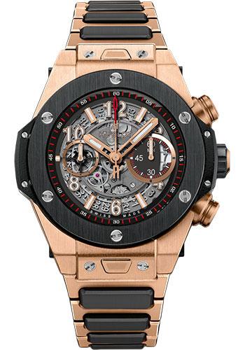 Hublot Big Bang Unico King Gold Ceramic Watch-411.OM.1180.OM - Luxury Time NYC