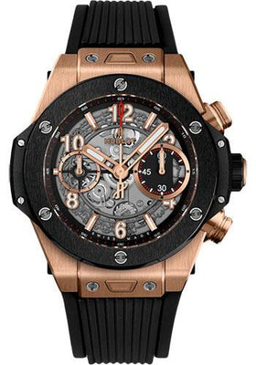 Hublot Big Bang Unico King Gold Ceramic Watch-441.OM.1180.RX - Luxury Time NYC