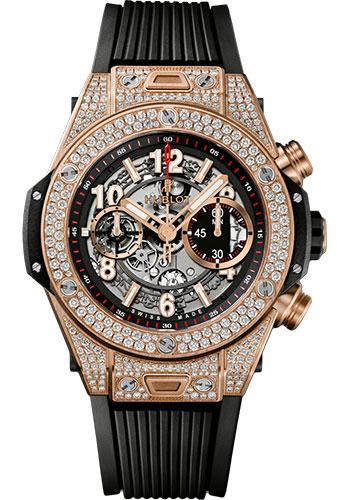 Hublot Big Bang Unico King Gold Pave Watch-411.OX.11180.RX.1704 - Luxury Time NYC