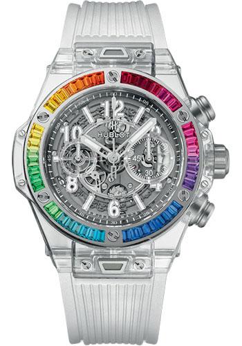 Hublot Big Bang Unico Sapphire Rainbow Watch-411.JX.4803.RT.4099 - Luxury Time NYC