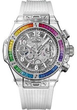 Load image into Gallery viewer, Hublot Big Bang Unico Sapphire Rainbow Watch - 42 mm - Skeleton Dial-441.JX.4802.RT.4099 - Luxury Time NYC