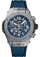 Load image into Gallery viewer, Hublot Big Bang Unico Titanium Blue Watch-411.NX.5179.RX - Luxury Time NYC