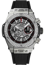 Load image into Gallery viewer, Hublot Big Bang Unico Titanium Diamonds Watch - 45 mm - Black Skeleton Dial-411.NX.1170.RX.1104 - Luxury Time NYC