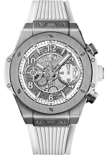 Hublot Big Bang Unico Titanium White 42mm Watch - 42 mm - White Skeleton Dial-441.NE.2010.RW - Luxury Time NYC