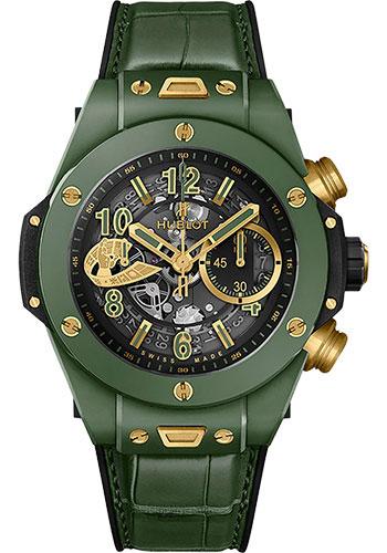 Hublot Big Bang Unico World Boxing Council (WBC) Night of Champions Green Ceramic Watch Limited Edition of 100-411.GX.1189.LR.WBC19 - Luxury Time NYC