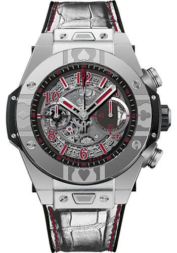 Hublot Big Bang Unico World Poker Tour Steel Watch-411.SX.1170.LR.WPT15 - Luxury Time NYC