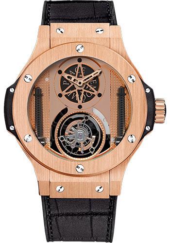 Hublot Big Bang Vendome Tourbillon Gold Watch-305.PX.0009.GR - Luxury Time NYC