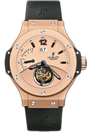 Hublot Big Date Tourbillon Gold Mat Watch-302.PI.500.RX - Luxury Time NYC