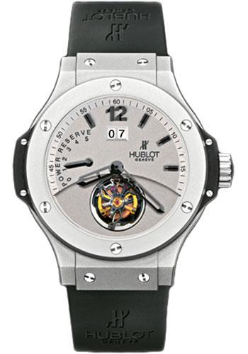 Hublot Big Date Tourbillon Platinum Mat Watch-302.TI.450.RX - Luxury Time NYC