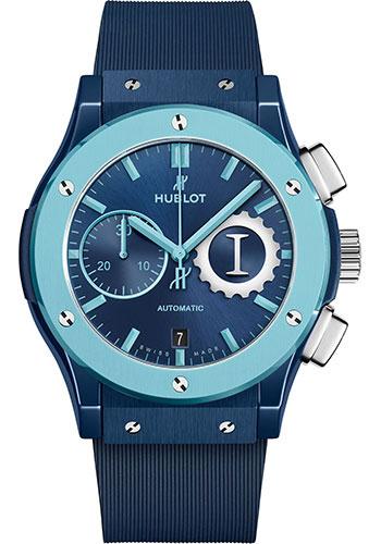 Hublot Big Bang Sang Bleu II King Gold Blue Watch - 45 mm - Blue Dial Limited Edition of 100-418.OX.5108.RX.MXM20