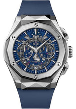 Load image into Gallery viewer, Hublot Classic Fusion Aerofusion Chronograph Orlinski Titanium Blue Watch - 45 mm - Sapphire Crystal Dial - Blue Smooth Rubber Strap Limited Edition of 200-525.NX.5170.RX.ORL21 - Luxury Time NYC