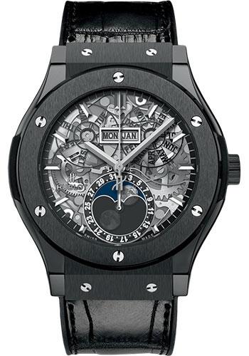 Hublot Classic Fusion Aerofusion Moonphase Black Magic Watch-517.CX.0170.LR - Luxury Time NYC