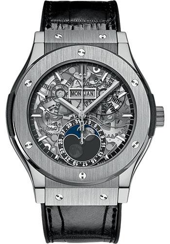 Hublot Classic Fusion Aerofusion Moonphase Titanium Watch-517.NX.0170.LR - Luxury Time NYC