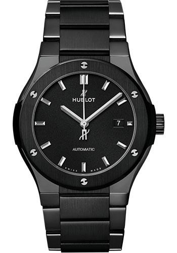 Hublot Classic Fusion Black Magic Bracelet Watch - 42 mm - Black Dial-548.CM.1170.CM - Luxury Time NYC