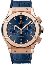 Load image into Gallery viewer, Hublot Classic Fusion Blue Chronograph King Gold Watch-541.OX.7180.LR - Luxury Time NYC