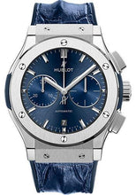 Load image into Gallery viewer, Hublot Classic Fusion Blue Chronograph Titanium Watch-521.NX.7170.LR - Luxury Time NYC