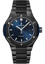 Load image into Gallery viewer, Hublot Classic Fusion Ceramic Blue Bracelet Watch - 33 mm - Blue Dial-585.CM.7170.CM - Luxury Time NYC