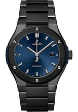Load image into Gallery viewer, Hublot Classic Fusion Ceramic Blue Bracelet Watch - 42 mm - Blue Dial-548.CM.7170.CM - Luxury Time NYC
