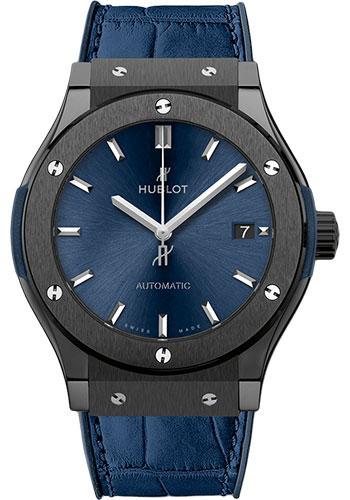 Hublot Classic Fusion Ceramic Blue Watch-511.CM.7170.LR - Luxury Time NYC