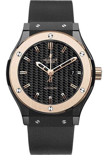 Hublot Classic Fusion Ceramic Gold Watch-511.CP.1780.RX - Luxury Time NYC
