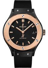 Load image into Gallery viewer, Hublot Classic Fusion Ceramic King Gold Watch - 38 mm - Black Lacquered Dial-565.CO.1181.RX - Luxury Time NYC