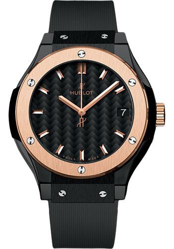 Hublot Classic Fusion Ceramic King Gold Watch-581.CO.1781.RX - Luxury Time NYC