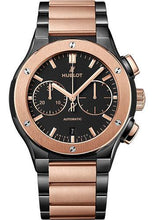 Load image into Gallery viewer, Hublot Classic Fusion Chronograph Ceramic King Gold Bracelet Watch - 45 mm - Black Dial-520.CO.1180.CO - Luxury Time NYC