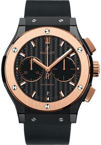 Hublot Classic Fusion Chronograph Ceramic King Gold Watch-521.CO.1781.RX - Luxury Time NYC