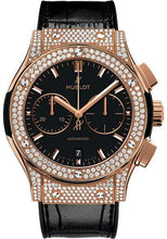 Load image into Gallery viewer, Hublot Classic Fusion Chronograph Gold Pave Watch-521.OX.1181.LR.1704 - Luxury Time NYC