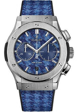 Load image into Gallery viewer, Hublot Classic Fusion Chronograph Italia Independent Pieds-De-Poule Titanium Limited Edition of 100 Watch-521.NX.2710.NR.ITI18 - Luxury Time NYC