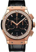 Load image into Gallery viewer, Hublot Classic Fusion Chronograph King Gold Diamond Watch-521.OX.1181.LR.1104 - Luxury Time NYC