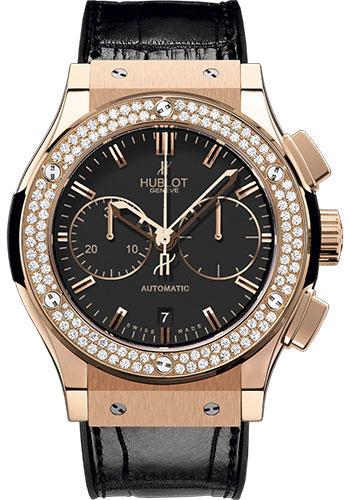 Hublot Classic Fusion Chronograph King Gold Watch-521.OX.1180.LR.1104 - Luxury Time NYC