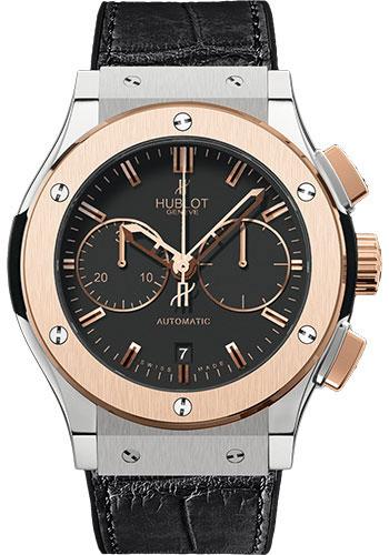 Hublot Classic Fusion Chronograph Titanium King Gold Watch-521.NO.1180.LR - Luxury Time NYC