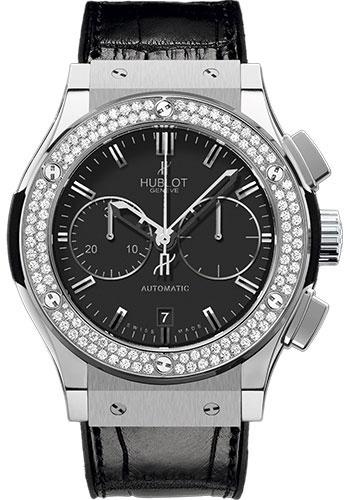 Hublot Classic Fusion Chronograph Titanium Watch-521.NX.1170.LR.1104 - Luxury Time NYC
