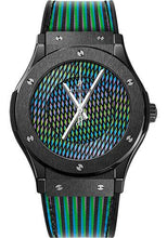 Load image into Gallery viewer, Hublot Classic Fusion Cruz Diez Ceramic Watch - 45 mm - Cruz Diez Dial Limited Edition of 100-511.CX.8900.VR.CZD19 - Luxury Time NYC