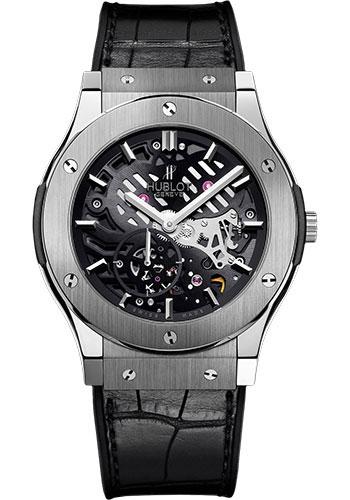 Hublot Classic Fusion Extra-Thin Skeleton King Gold Watch-515.NX.0170.LR - Luxury Time NYC