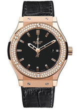Load image into Gallery viewer, Hublot Classic Fusion Gold Diamonds Watch-561.PX.1180.LR.1104 - Luxury Time NYC