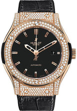 Load image into Gallery viewer, Hublot Classic Fusion Gold Diamonds Watch-565.PX.1180.LR.1704 - Luxury Time NYC