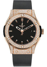 Load image into Gallery viewer, Hublot Classic Fusion Gold Pave Watch-542.PX.1180.RX.1704 - Luxury Time NYC