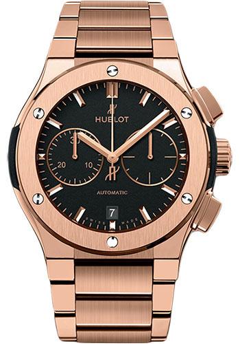 Hublot Classic Fusion King Gold Bracelet Watch 520.OX.1180.OX