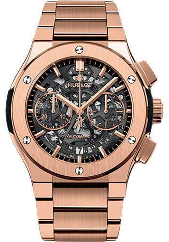 Hublot Classic Fusion King Gold Bracelet Watch-528.OX.0180.OX - Luxury Time NYC