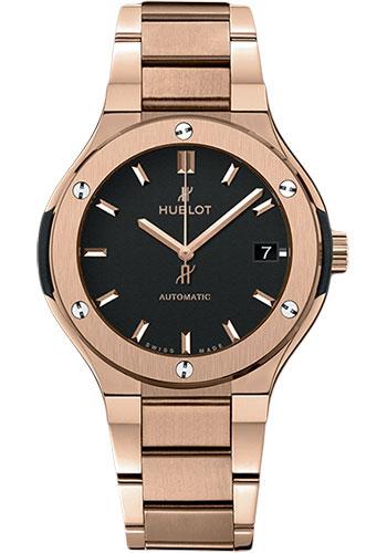 Hublot Classic Fusion King Gold Bracelet Watch-568.OX.1180.OX - Luxury Time NYC
